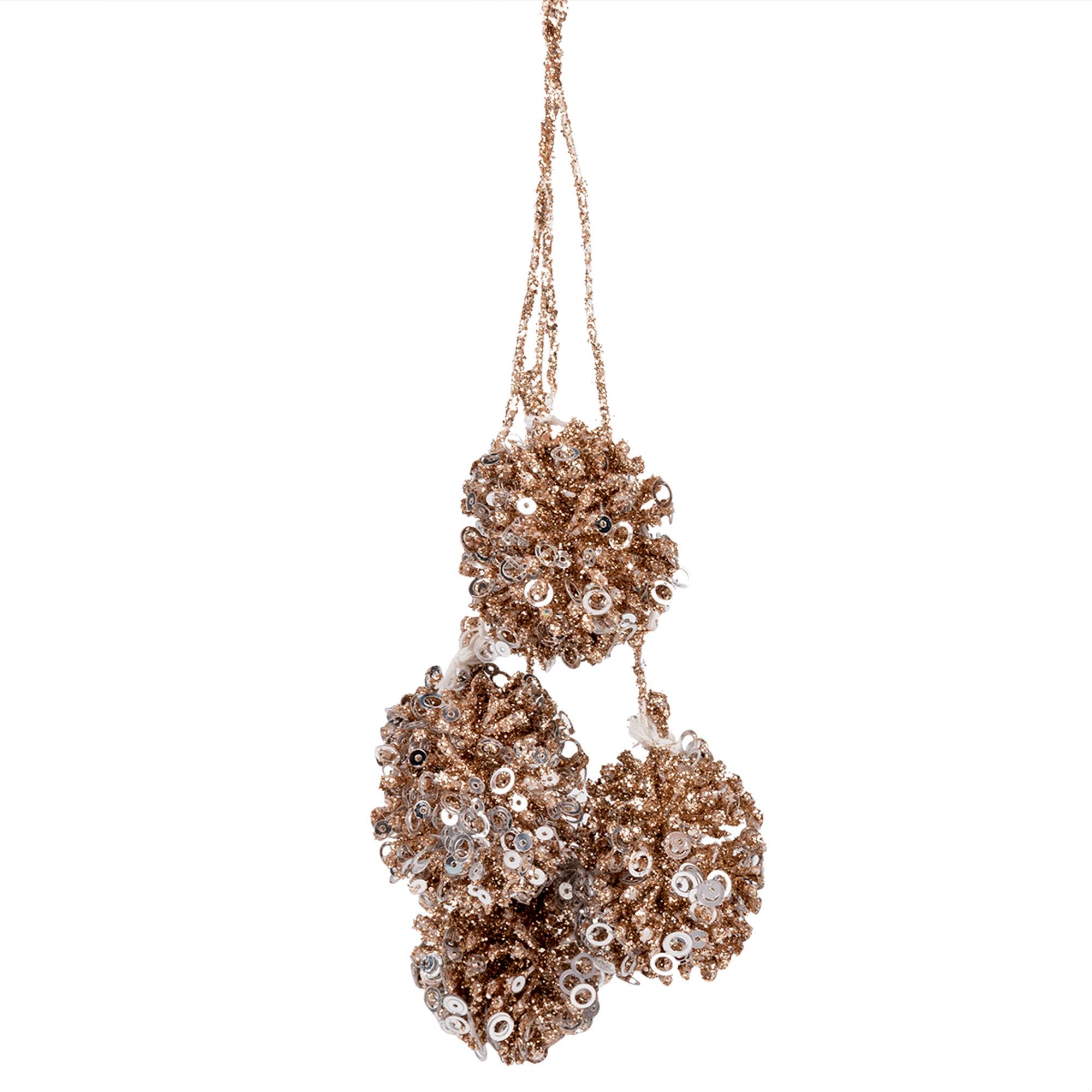 Ветка декоративная YES! Fun Золотые шары 25 см (974776)