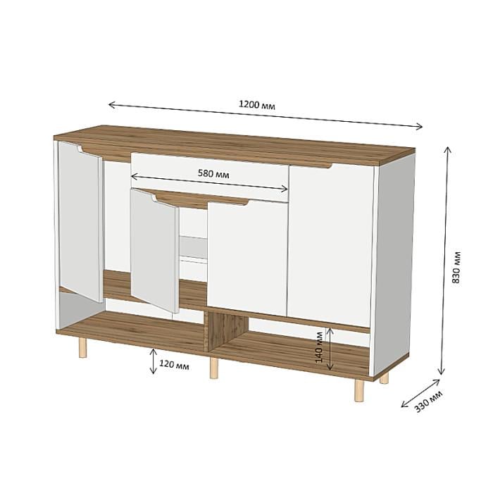 Тумба для взуття Lion Салліван-2 Німфея Альба/Дуб Аппалачі (26717769) - фото 9 Тумба для взуття Lion Салліван-2 Німфея Альба/Дуб Аппалачі (26717769) - фото 9