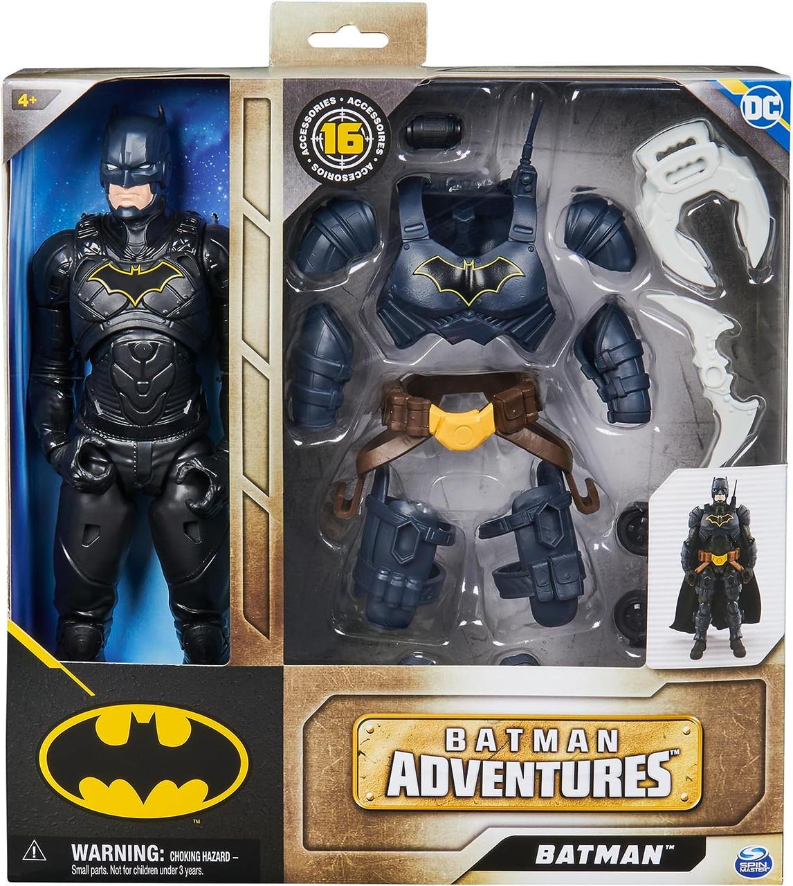 Игровая фигурка Spin Master DC Comics Бэтмен 30 см с комплектом брони (6067399) Игровая фигурка Spin Master DC Comics Бэтмен 30 см с комплектом брони (6067399)