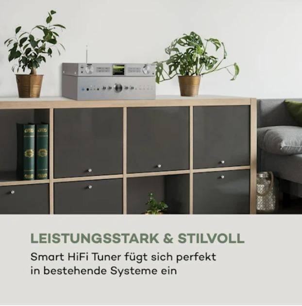 Тюнер Аuna iTuner HiFi 320 Bт Spotify Connect (10034064) - фото 4 Тюнер Аuna iTuner HiFi 320 Bт Spotify Connect (10034064) - фото 4