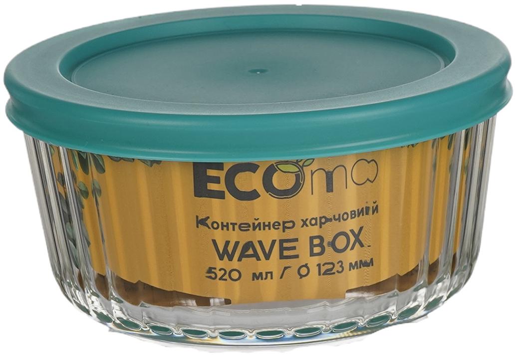 Контейнер Ecomo Wave Box круглый 520 мл (3CC050-4H)