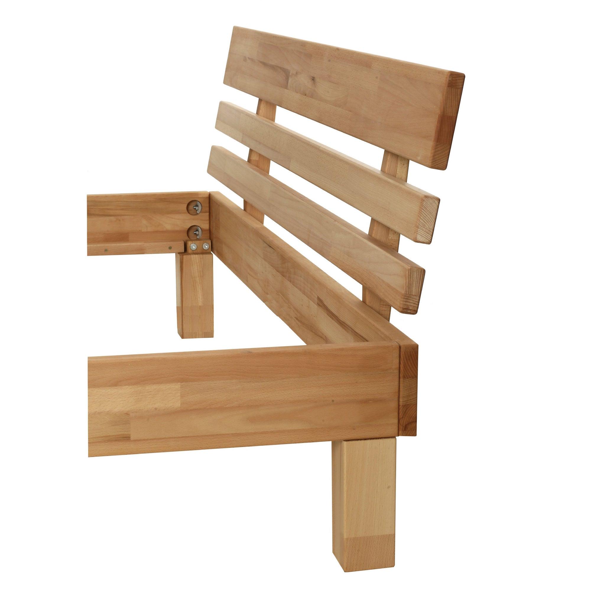 Ліжко KROKWOOD Julia 1,2 з ламелями 2200x1200x780 мм з буку - фото 6 Ліжко KROKWOOD Julia 1,2 з ламелями 2200x1200x780 мм з буку - фото 6