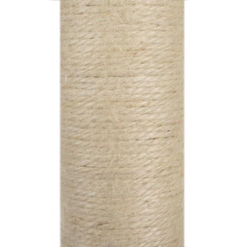 Домик-когтеточка кошачий деревянный Purlov 21712 71 см Серый (21712) - фото 7