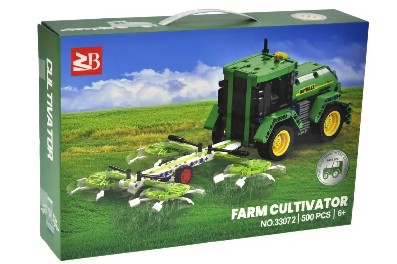 Конструктор A-Toys 33072 Комбайн 500 деталей 38x26x8 см