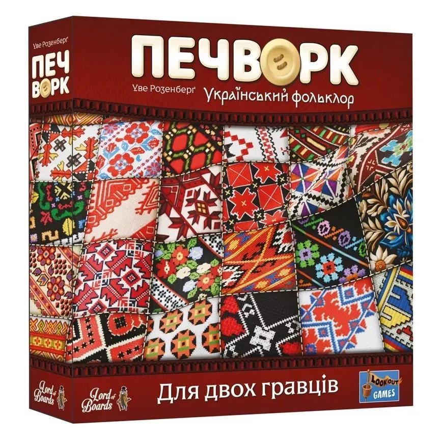 Игра настольная Lord of Boards "Печворк. Український фольклор" Игра настольная Lord of Boards "Печворк. Український фольклор"