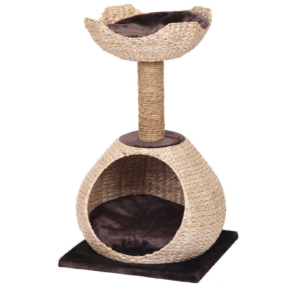 Дряпкачка сДомиком и лежанкой Croci Blosom 50x50x87,5 см