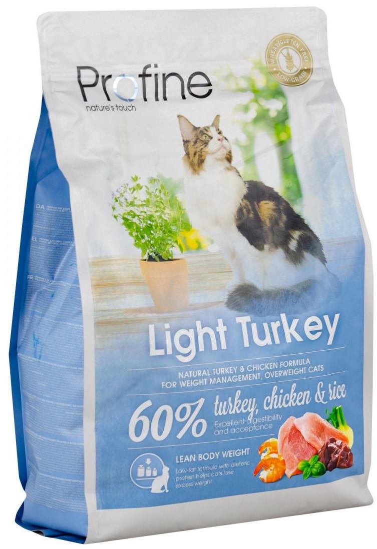 Корм сухий Profine Cat Light для кішок з зайвою вагою з індичкою/куркою та рисом 2 кг (1789920076)