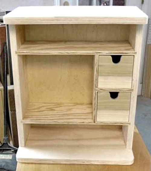 Полка для ванной из дерева Штутгарт Бланже (ВНП/000401)