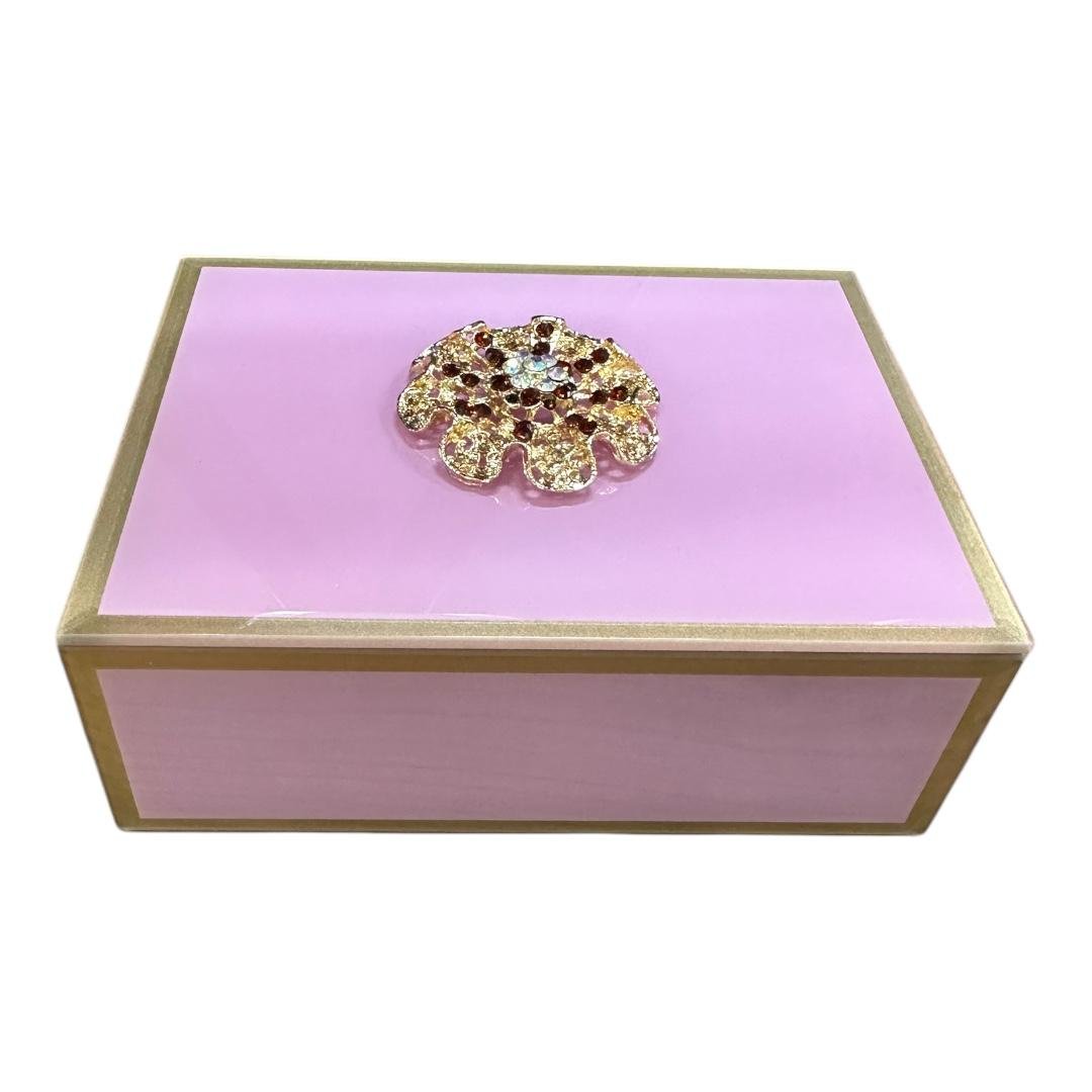 Скринька для прикрас Розовий піон 6x16x12 cm (26291686)