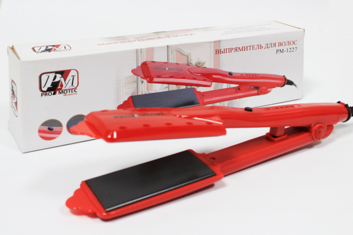 Випрямляч для волосся Promotec PM-1227 з керамічним покриттям - фото 2 Випрямляч для волосся Promotec PM-1227 з керамічним покриттям - фото 2