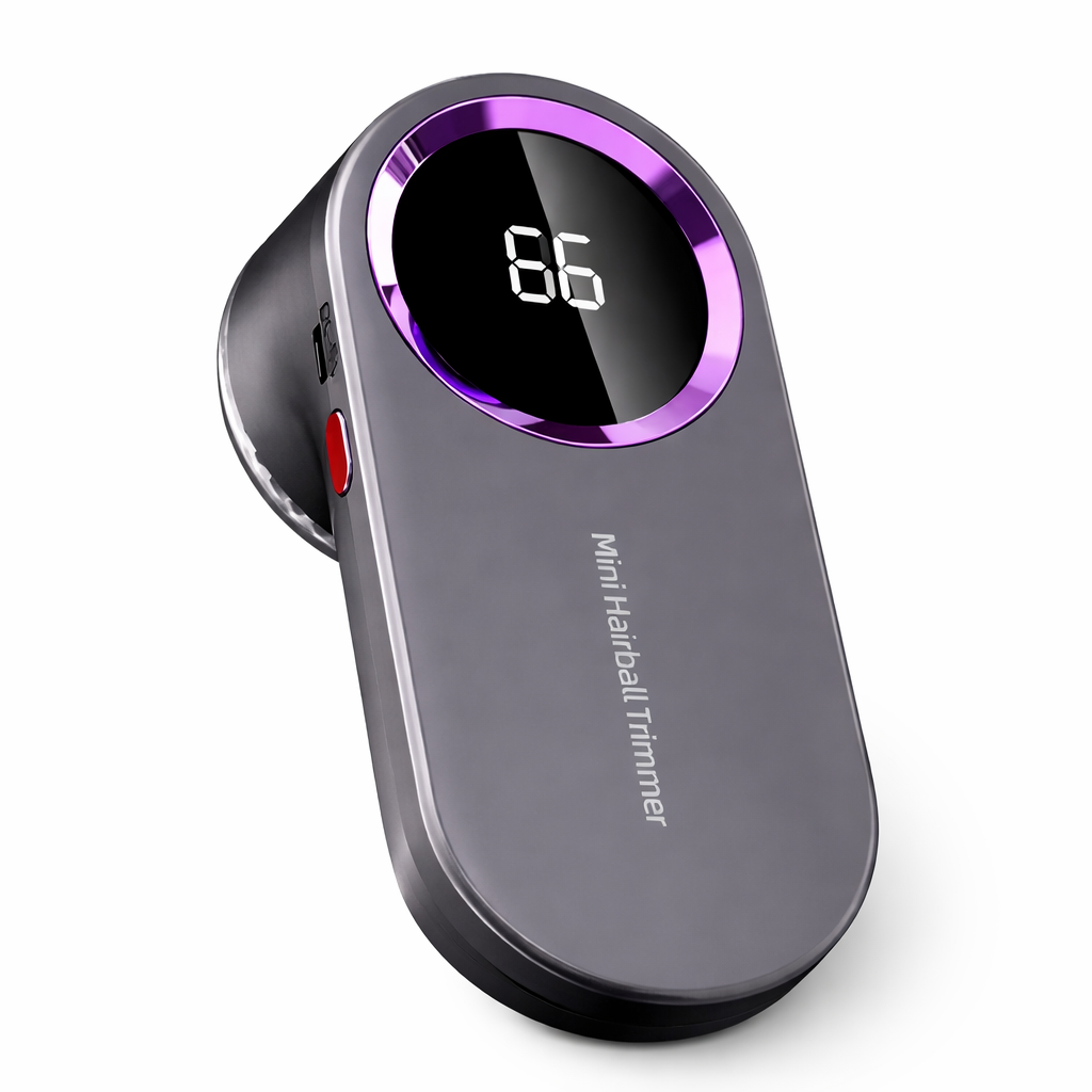 Машинка для видалення катишків з дисплеєм 6 лез із захистом акумуляторна Чорний (2902718138)