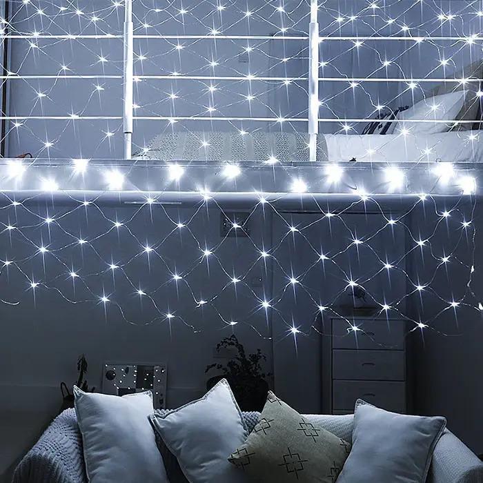 Гирлянда-сетка RD-7161 120 Led 1,5 м x 1,5 м Белый (4-5-13821)