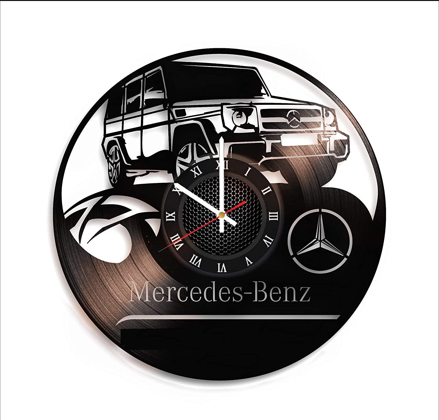 Часы настенные Гелендваген 2308 из виниловой пластинки