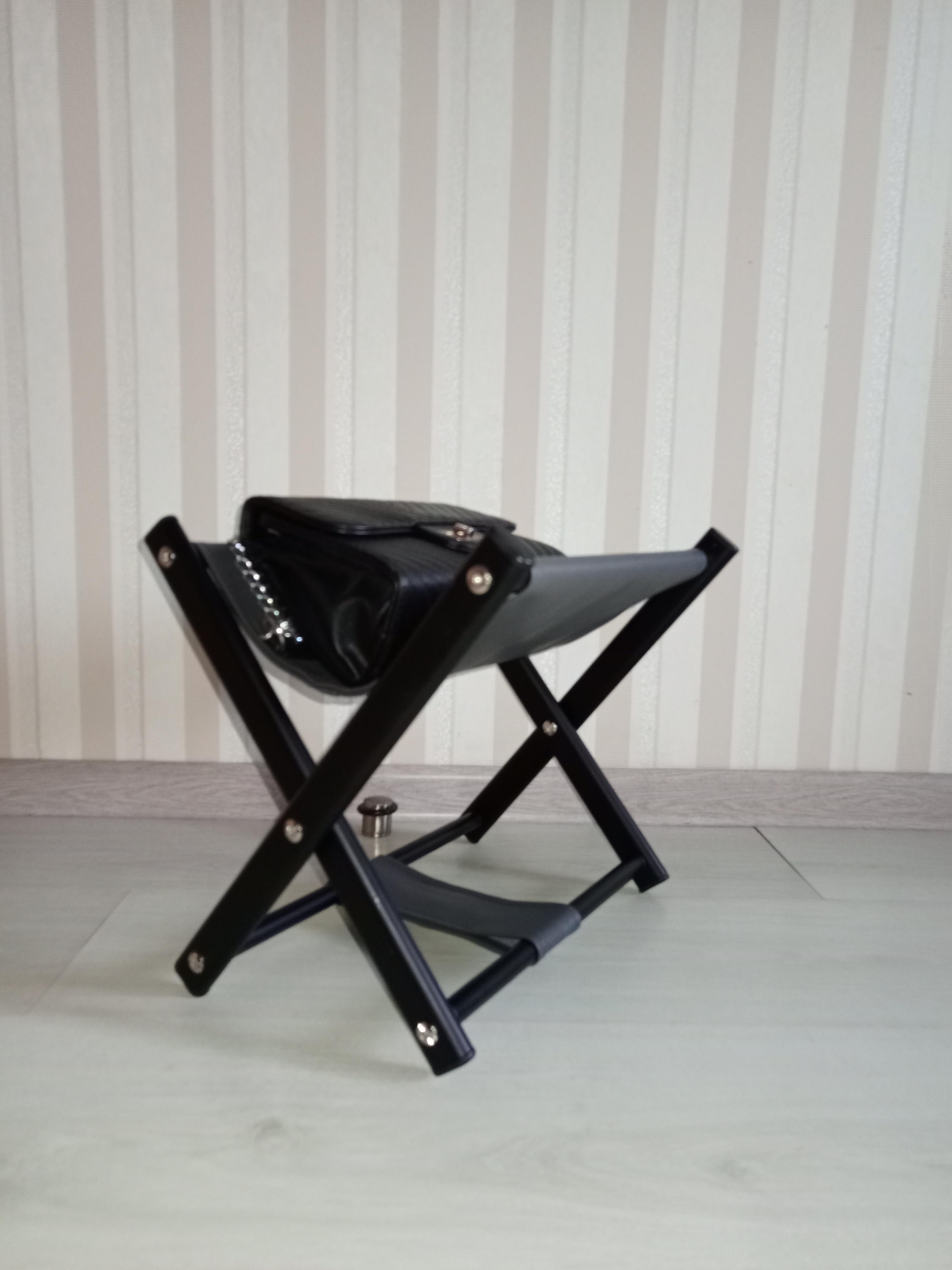 Підставка для сумки висота 31 см Графітовий/Чорний - фото 2 Підставка для сумки висота 31 см Графітовий/Чорний - фото 2