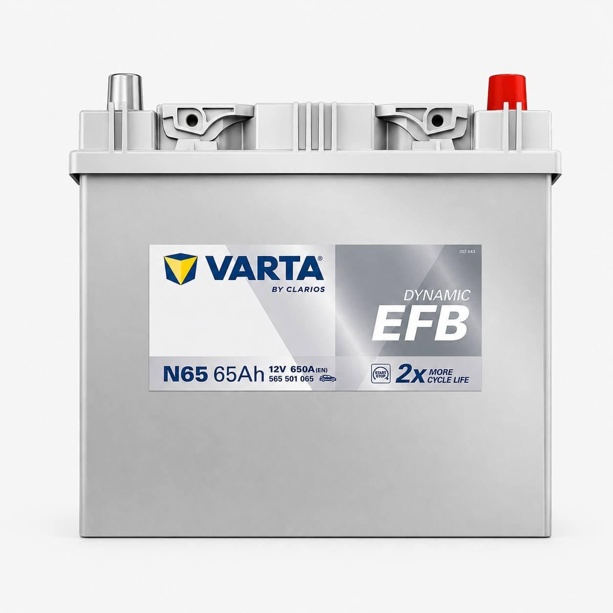 Аккумулятор автомобильный Varta Asia EFB N65 65 Ah 650A R+ 12V (3175020747) Аккумулятор автомобильный Varta Asia EFB N65 65 Ah 650A R+ 12V (3175020747)