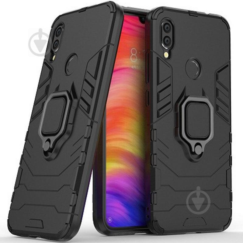 Ударопрочный чехол Epik Transformer Ring под магнитный держатель для Xiaomi Redmi 7 Черный (700206) Ударопрочный чехол Epik Transformer Ring под магнитный держатель для Xiaomi Redmi 7 Черный (700206)