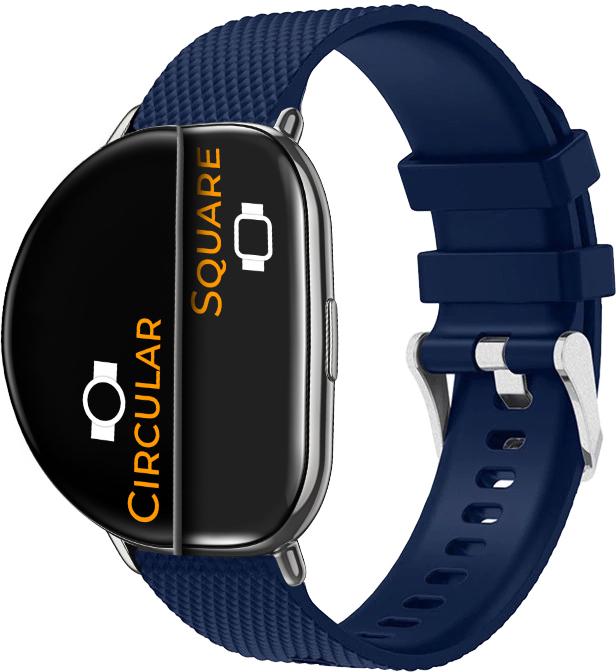 Ремешок Correa для ZEPP E Square/Circular Dark Blue (26340-5D)