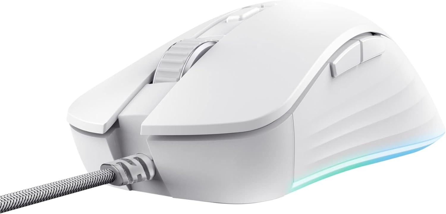Компьютерная мышка Trust GXT924 YBAR+ USB-A Белый - фото 2