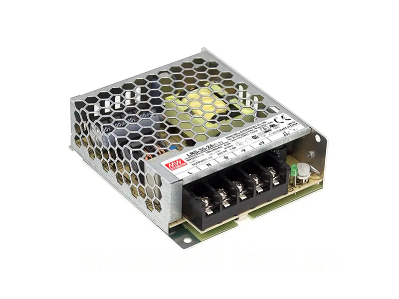 Блок питания Mean Well IP20 LRS-12-35 AC120-373V/DC 12V 35W (23500339)