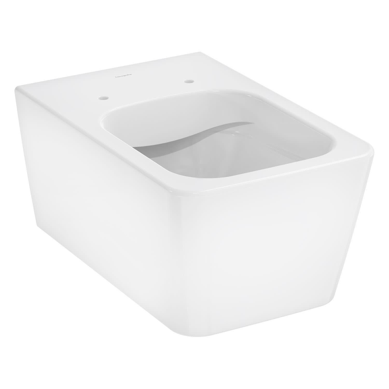 Унитаз подвесной Hansgrohe EluPura Q 60194450_60150450 безободковый сиденье с микролифтом (230236)