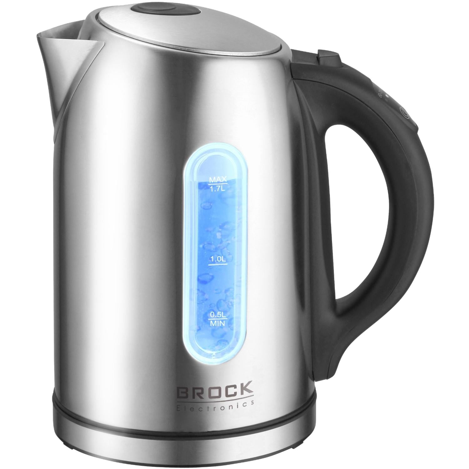 Электрочайник Brock WK 2302 D установка температуры нагрева 2200 Вт 1,7 л Silver (WK2302D)