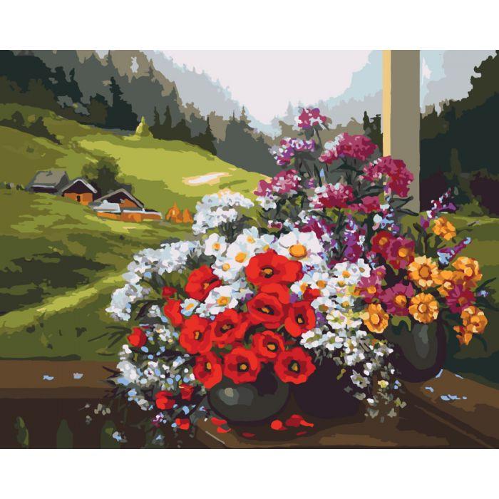 Картина по номерам Идейка Родной край 40х50 см