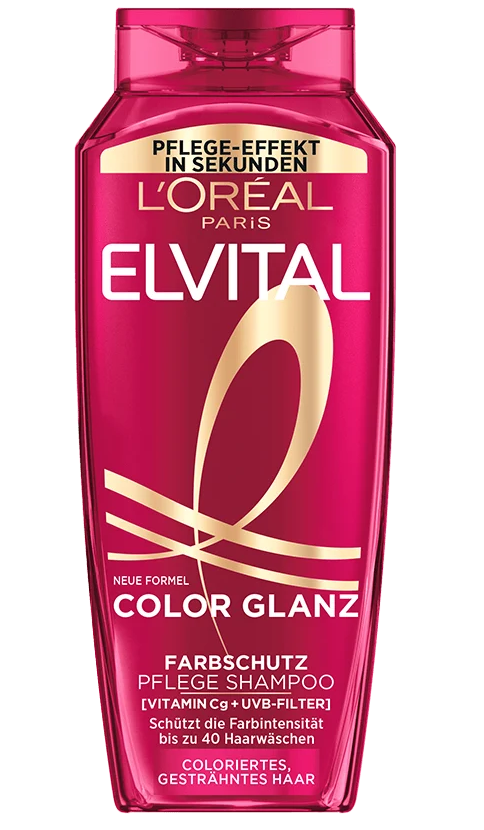Шампунь для фарбованого і мелірованого волосся L'Oreal Paris Elvital Color Glanz 400 мл (3600523653898)