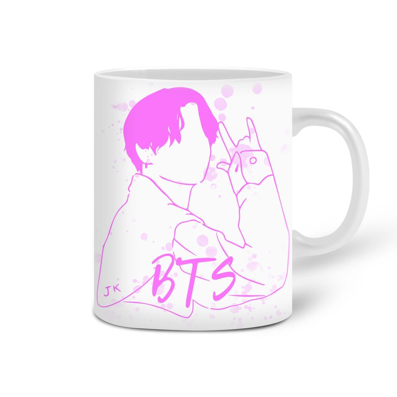 Чашка керамическая Jungkook BTS 330 мл (20259-3277)