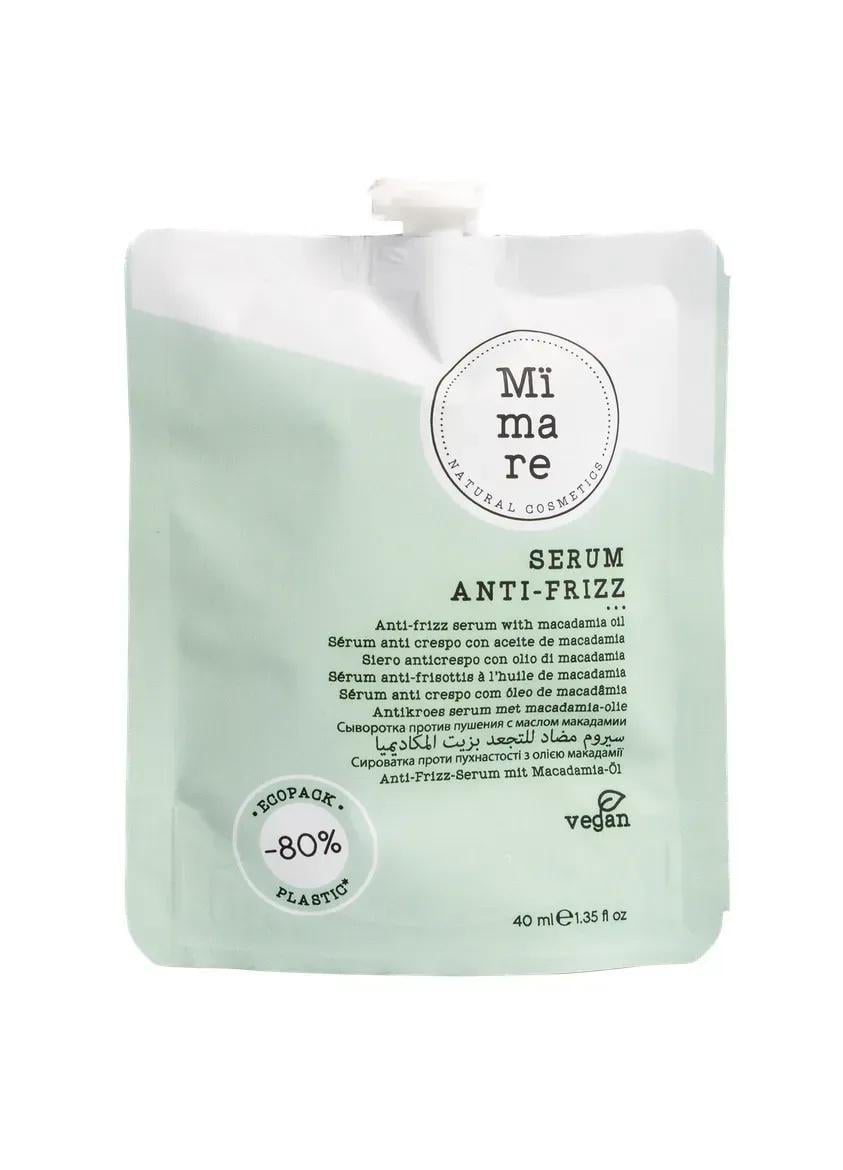 Сыворотка против пушистости с маслом макадамии Mimare Anti-Frizz Serum 40 мл