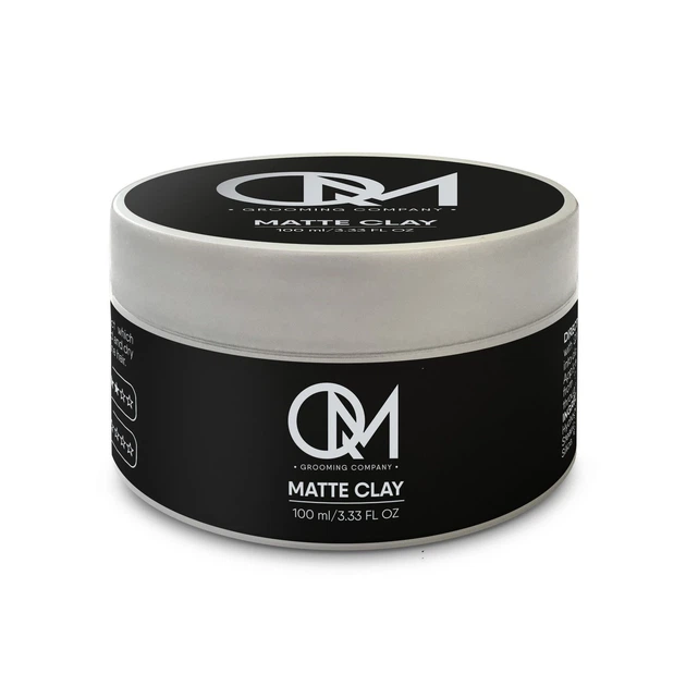 Глина для волос матовая QM Matte Clay сильная фиксация 100 мл