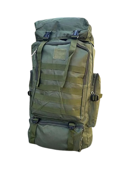 Рюкзак военный водонепроницаемый 70-80 л Оливковый (id_99313)