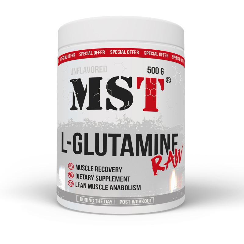 Аминокислота MST Glutamine RAW 500 г (5228)