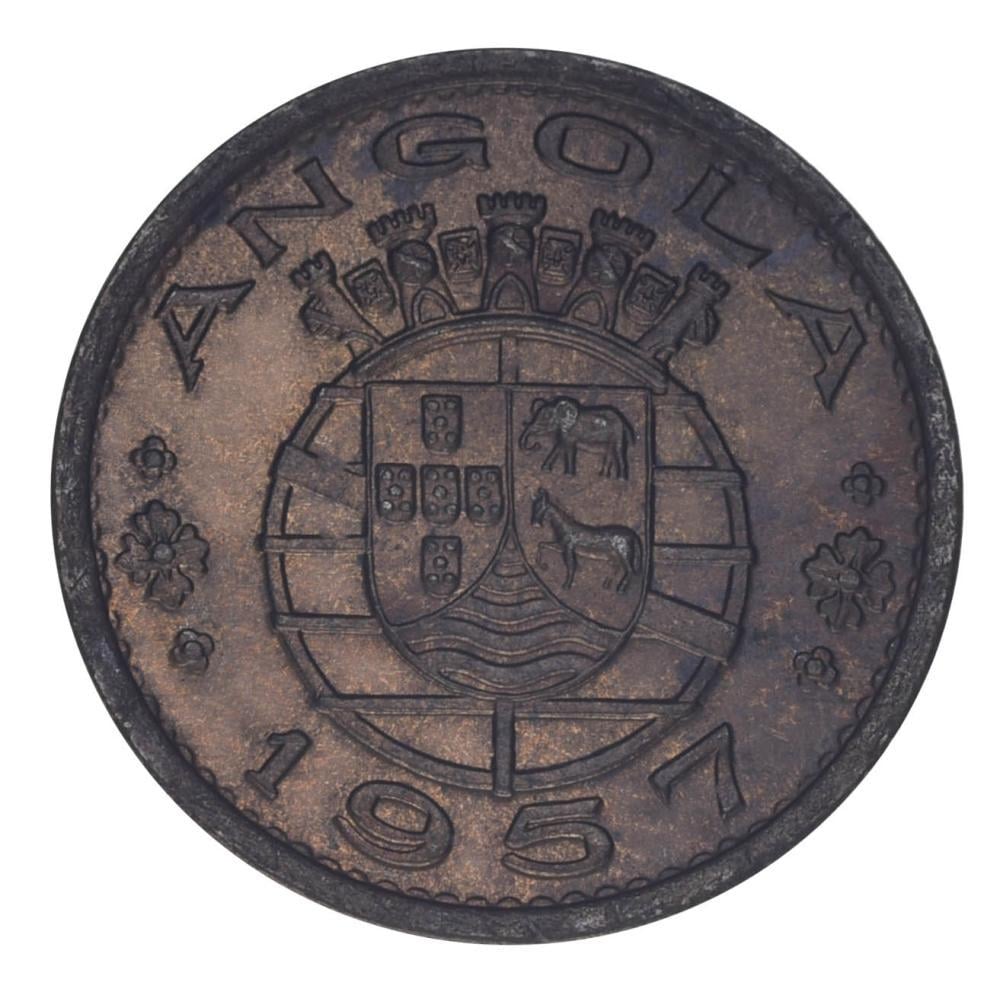 Колекційна монета Ангола 50 сентаво 1957 F-VF (KM#75)