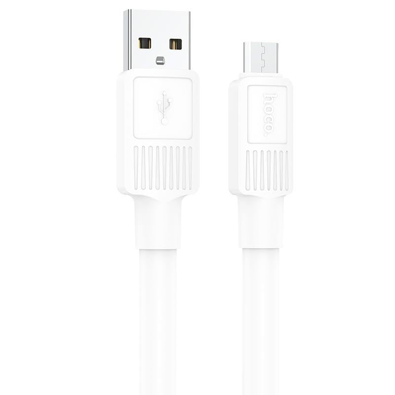 Кабель Hoco Micro USB Solid X84 1 м White (9822548) - фото 1