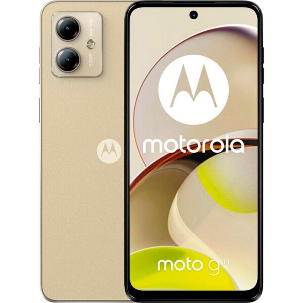 ᐉ Смартфон Motorola G14 4/128GB UA-UCRF Butter Cream (PAYF0028RS) • Купить  в Киеве, Украине • Лучшая цена в Эпицентр