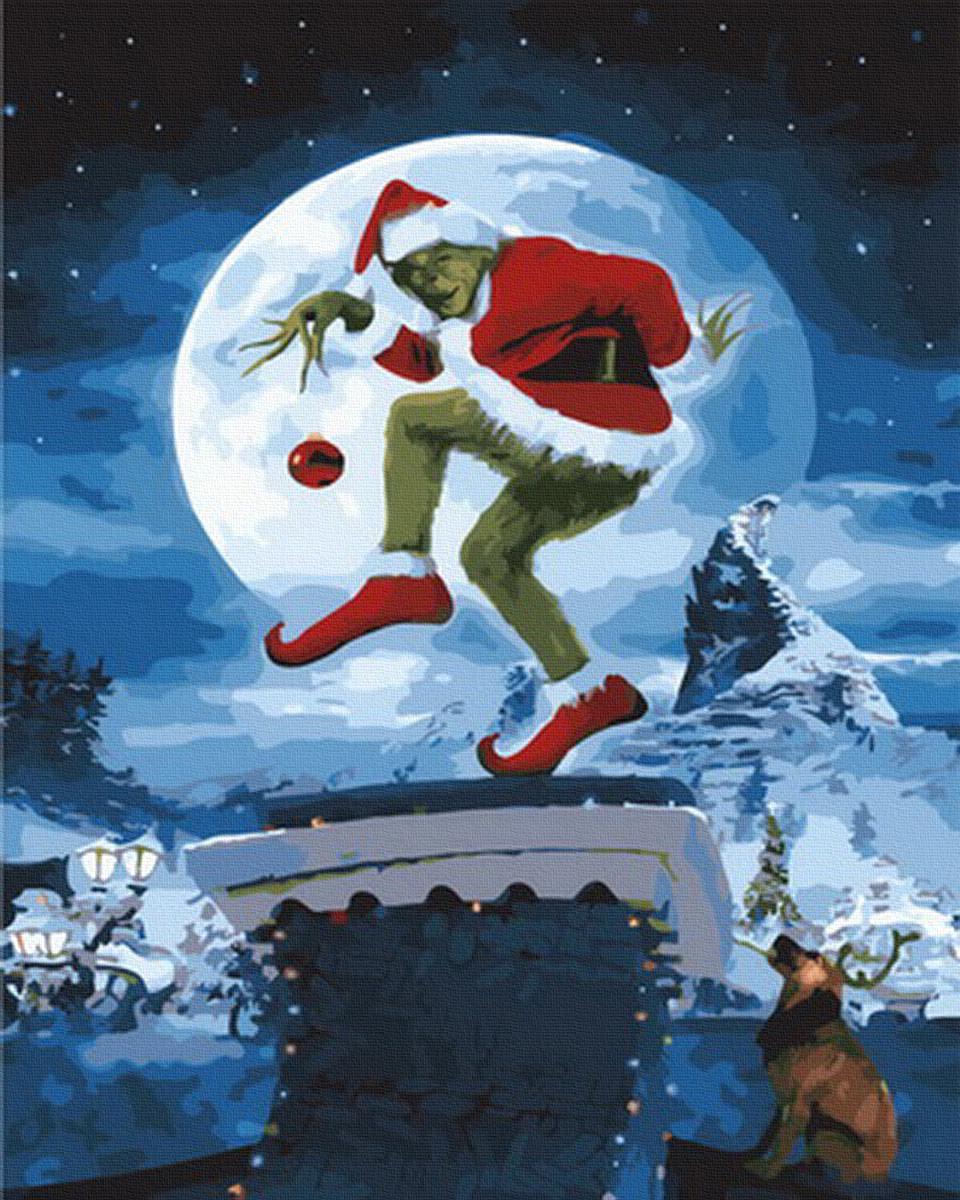 Картина по номерам PICua Гринч 40х50 (GX44828 )