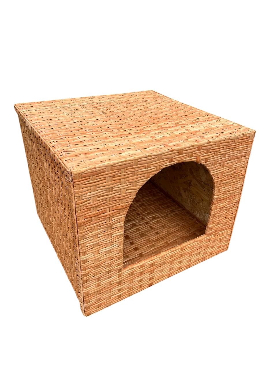 Домик для животных плетеный из лозы 65×70×60 см Домик для животных плетеный из лозы 65×70×60 см