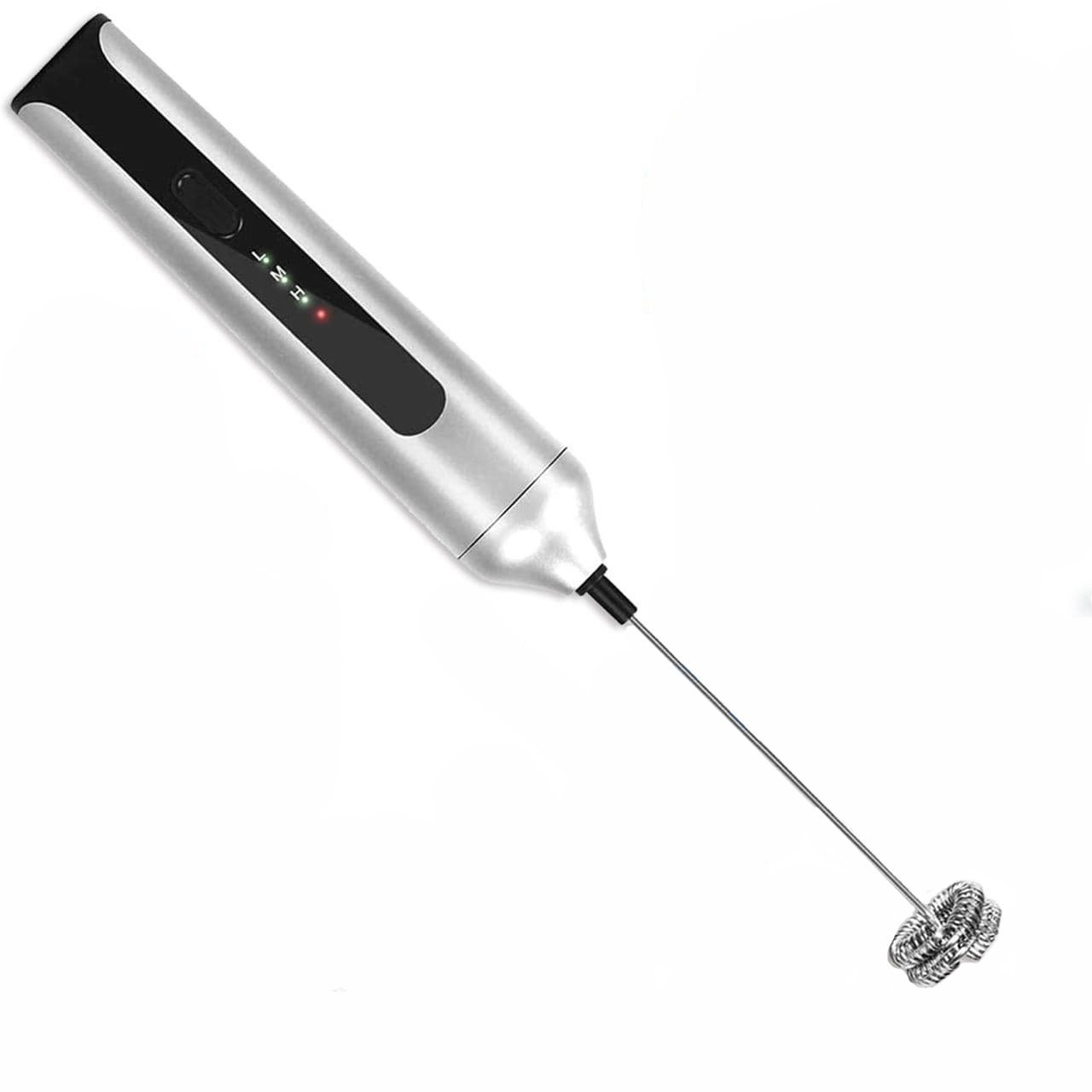 Капучинатор Premium Milk Frother MFB1501D акумуляторний Сірий (00259) - фото 1