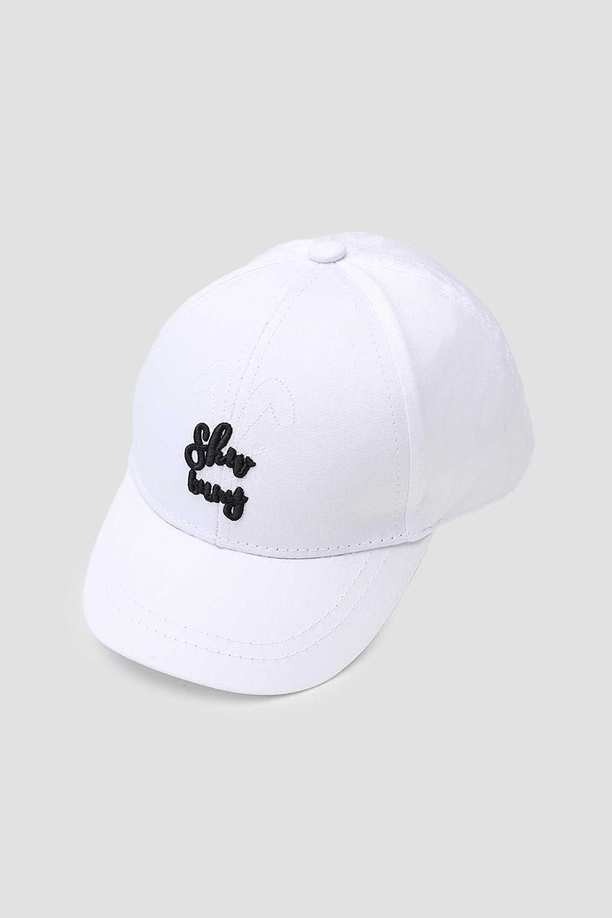 Бейсболка для девочки ЦБ-00274667 р. 50-52 Белый (SKT001059193)