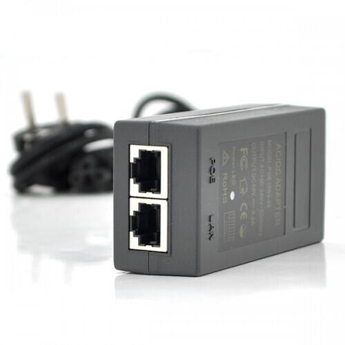 Инжектор POE Merlion 12V 1A с портами Ethernet и кабель питания (1540622093)