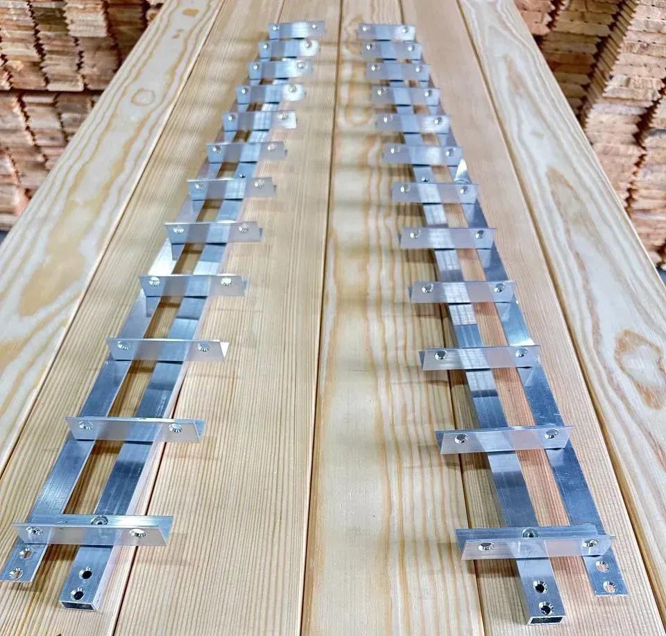 Механизм FIREL для уличных садовых жалюзи алюминиевый 100 см (29512081)