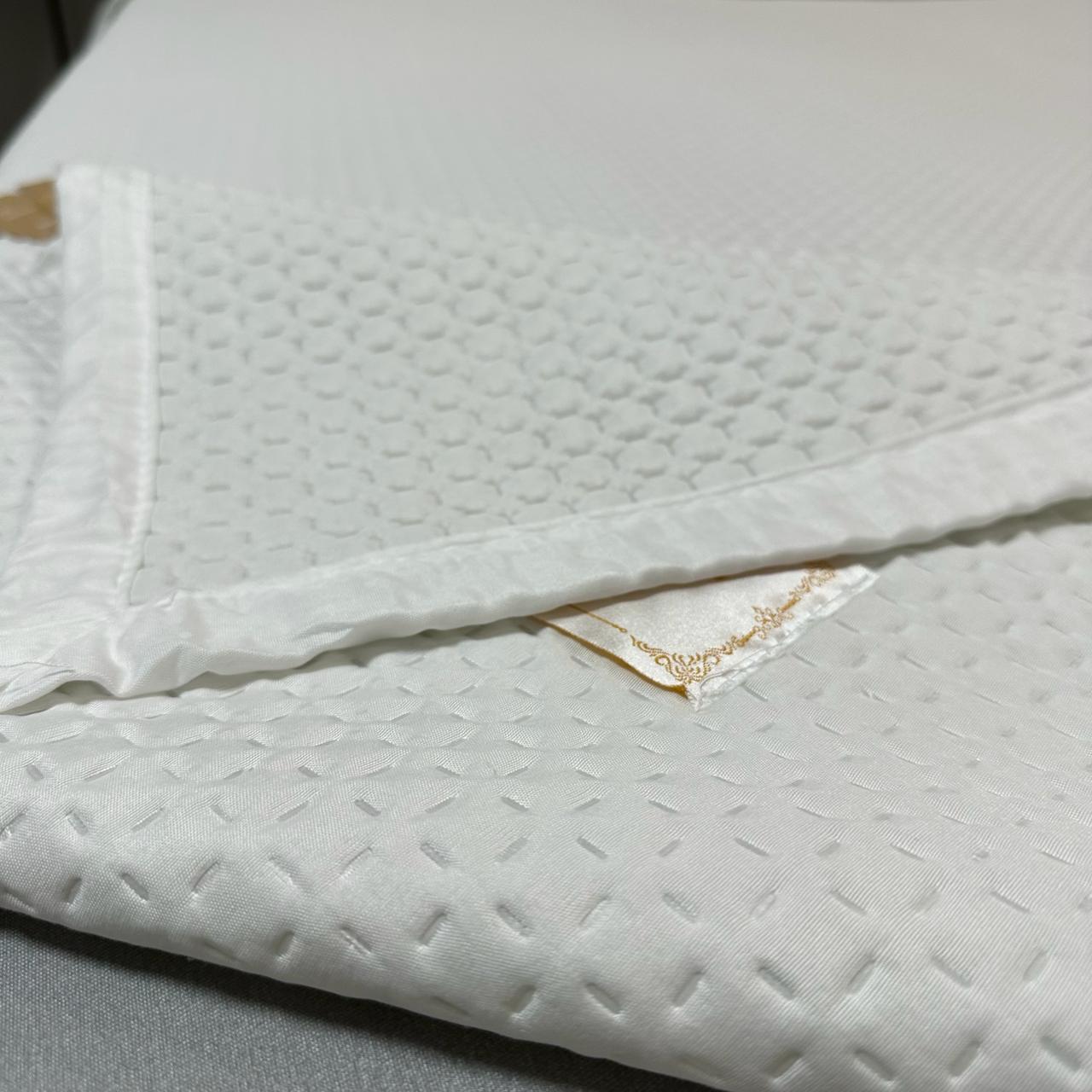 Покрывало на кровать евро 200x230 см Белый (28796100) - фото 4