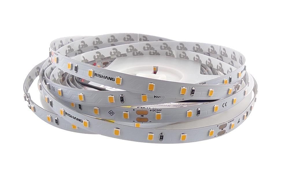 Светодиодная лента 2835-64-IP20-WW-8-24 RV0864TC-A 2700K (17034) Светодиодная лента 2835-64-IP20-WW-8-24 RV0864TC-A 2700K (17034)