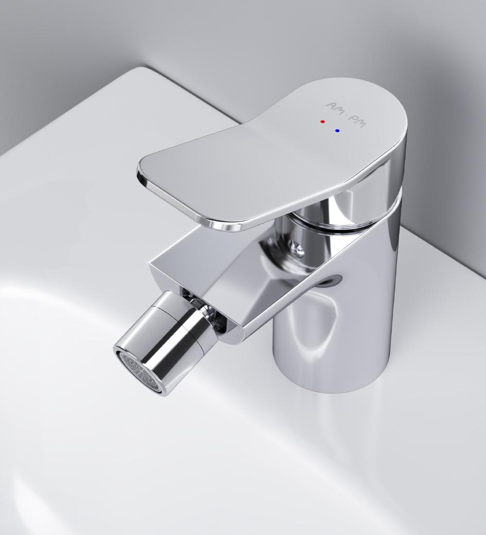 Смеситель для гигиенического душа AM.PM X-Joy на биде F85A83100 Хром (160303) - фото 7