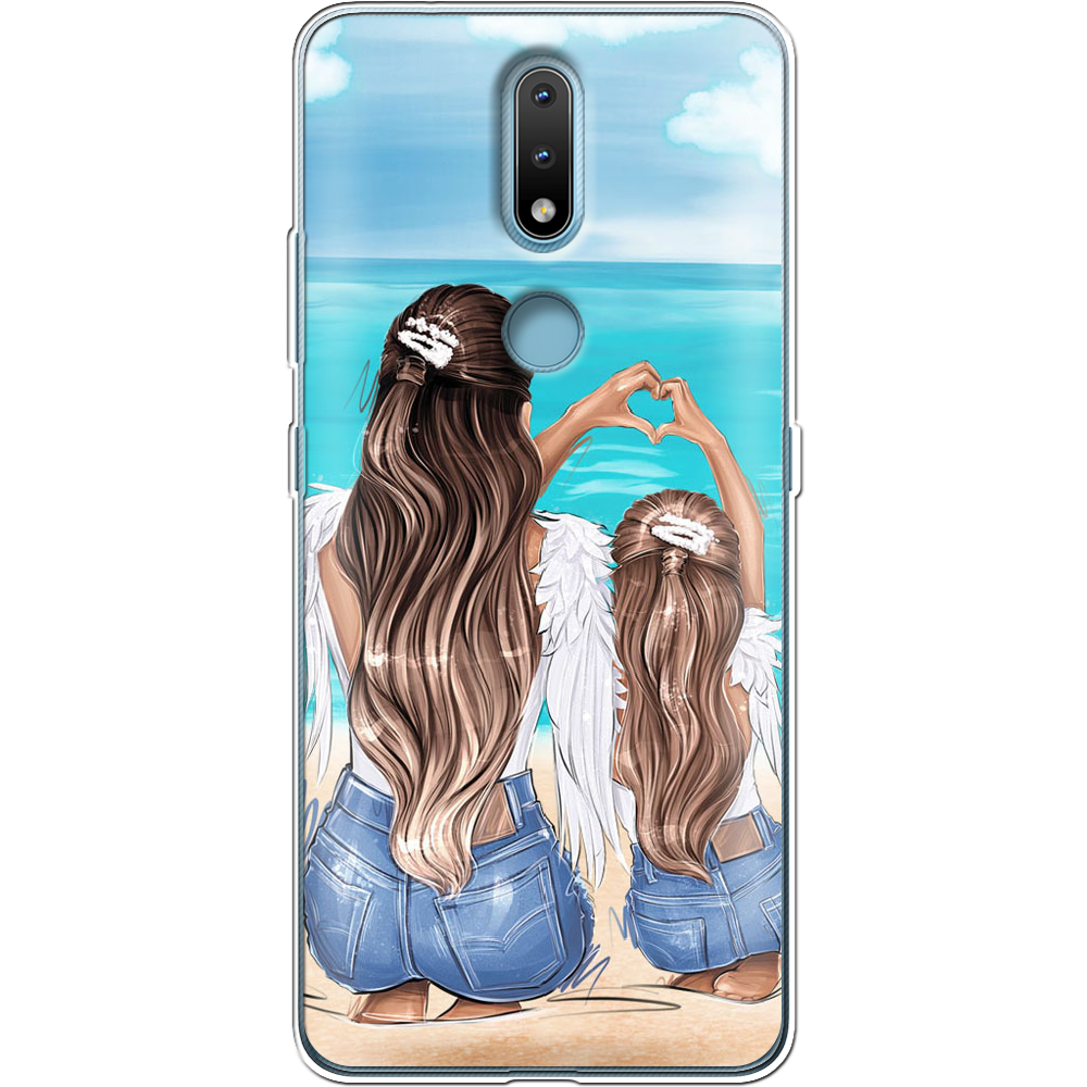 Чехол Boxface Nokia 2.4 Family Vacation Прозрачный силикон (41297-up2380-41297)