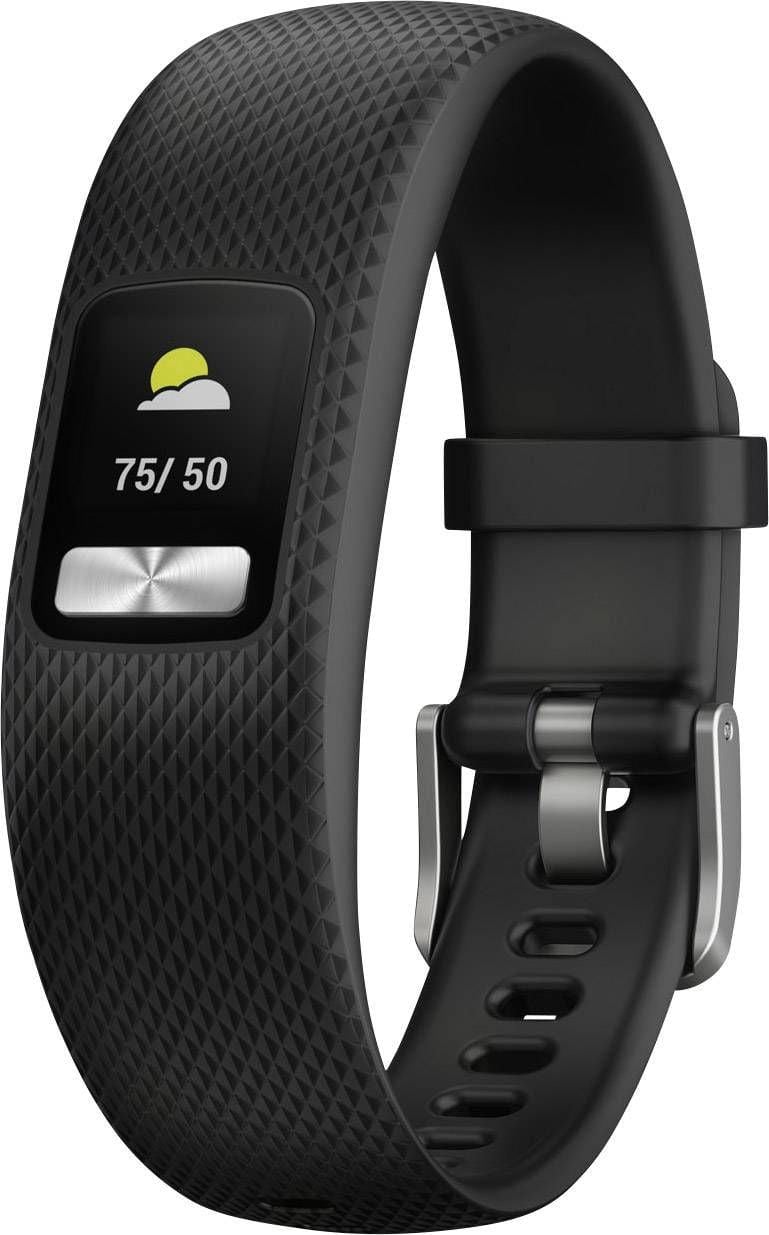 Фітнес-браслет Garmin Vivofit 4 Black Small/Medium (010-01847-10)