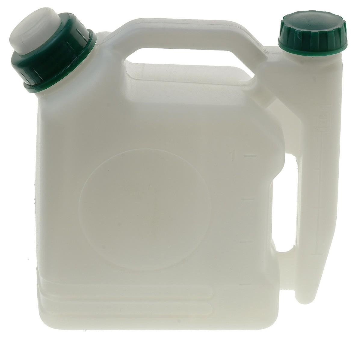 Каністра для приготування бензинової суміші 1 л (смаз699)