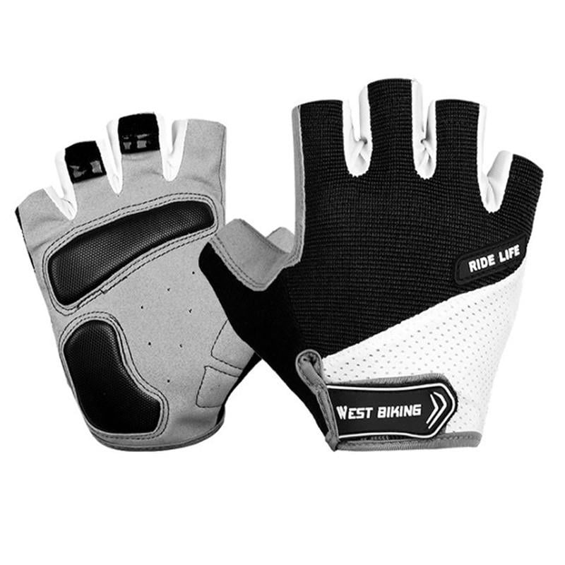 Перчатки велосипедные West Biking 0211189 XL Black