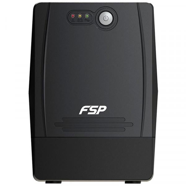 Источник бесперебойного питания FSP FP1500 1500ВА 900 Вт Lin-Int USB RJ45 Schuko4 AVR Black (PPF9000501) - фото 2