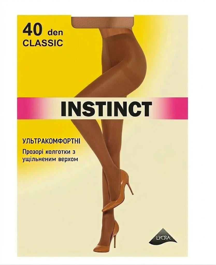 Колготки женские INSTINCT CLASSIC 40 40 den р. 5 Natural